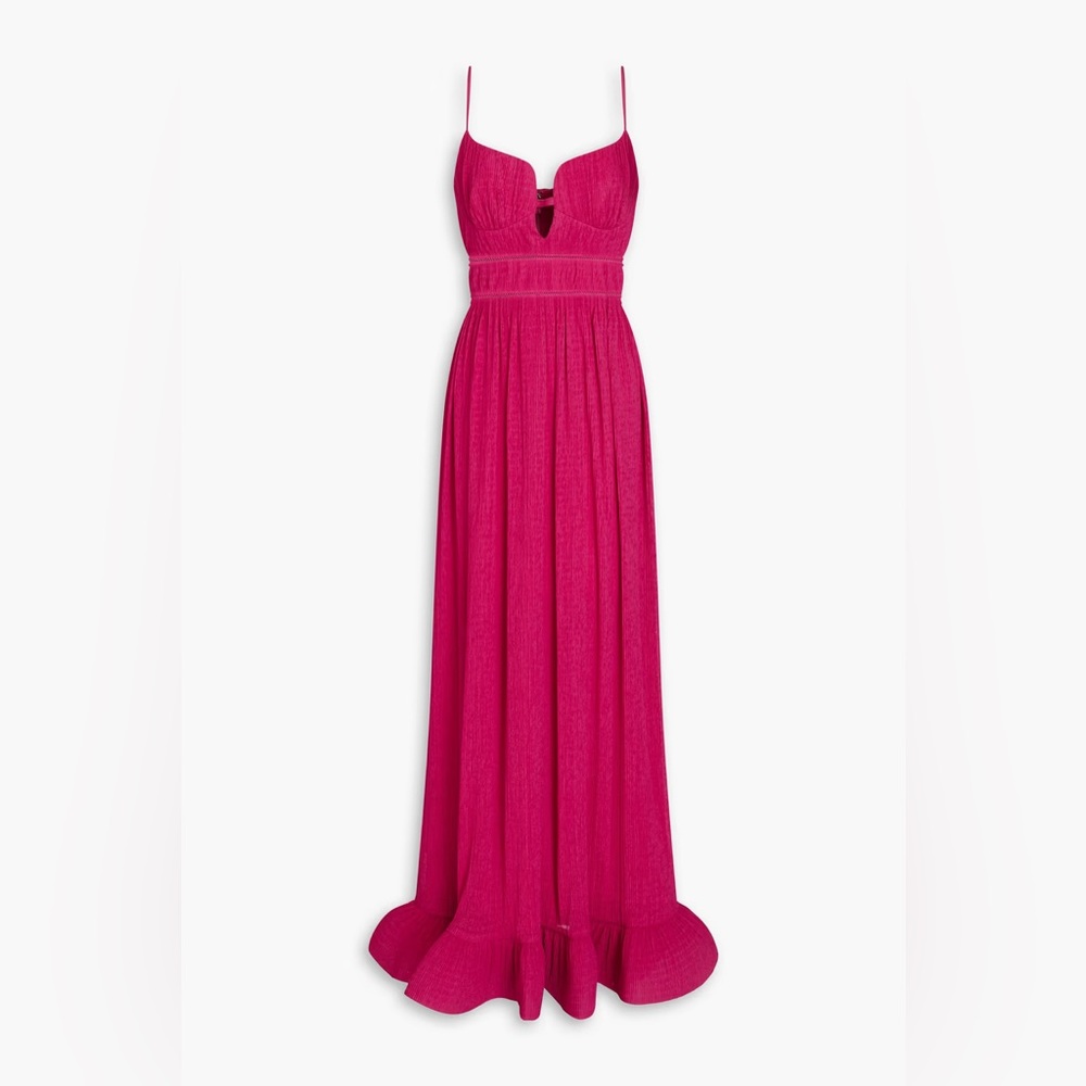 Simkhai Pink Maude Maxi Dresss NWT